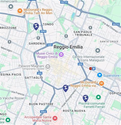 reggio emilia google maps.